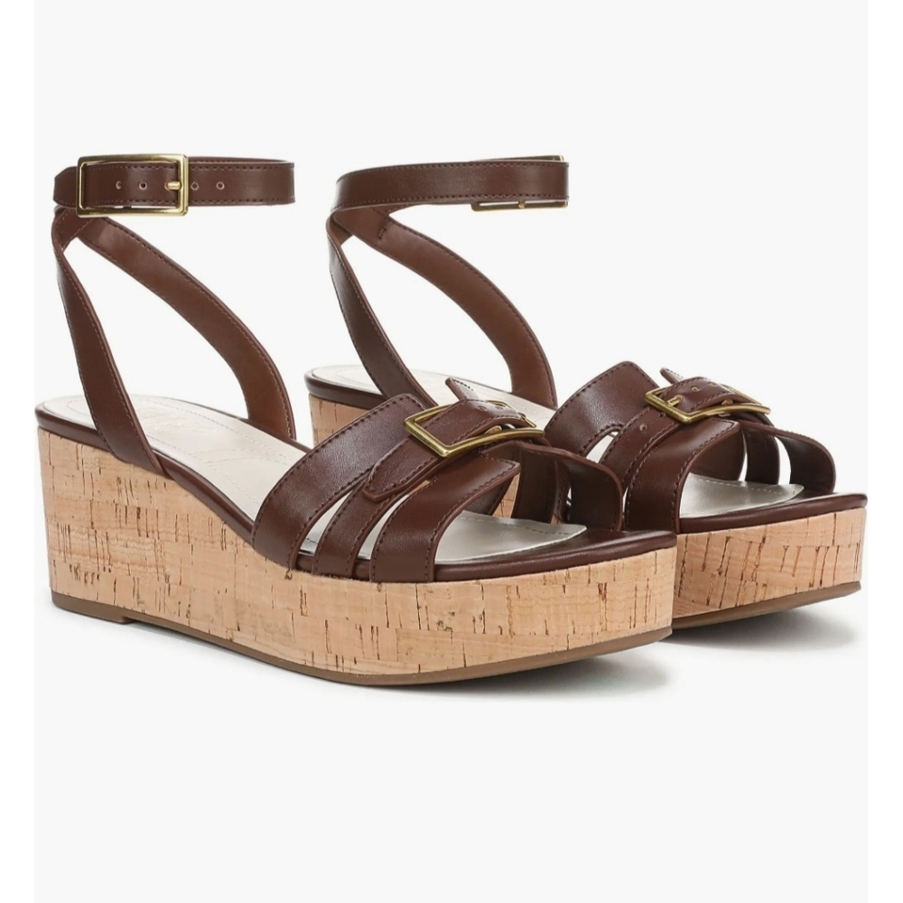 Franco Sarto Wedge Platform Sandals